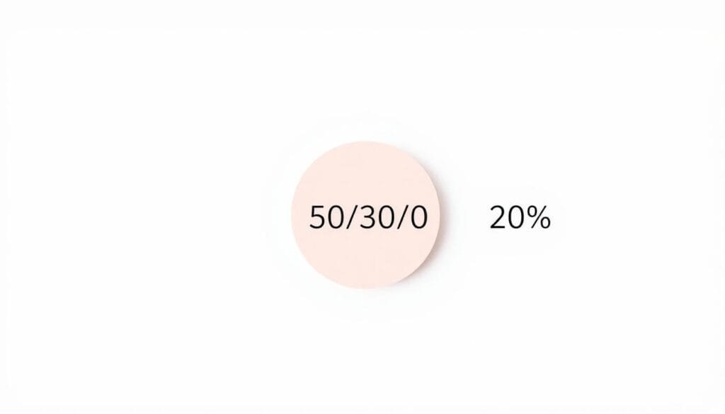 50/30/20 budgeting rule